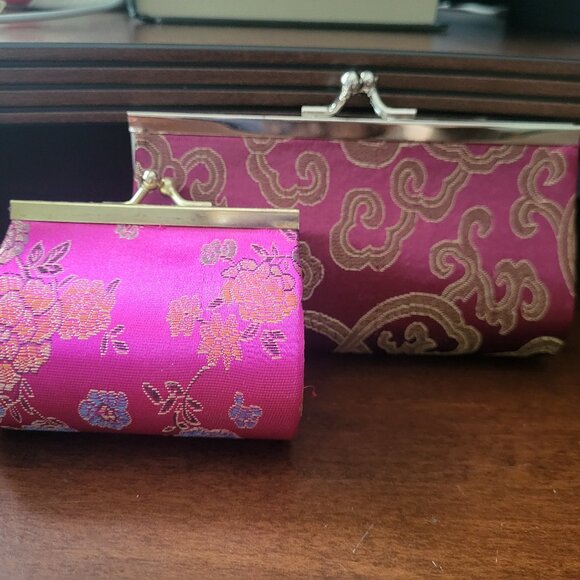Chinese Authentic Oriental Vintage Coin Purse 2/$6 - Picture 6 of 7